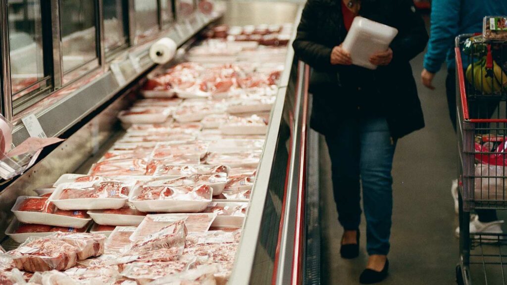 Stor ökning av köttstölder i matbutiker